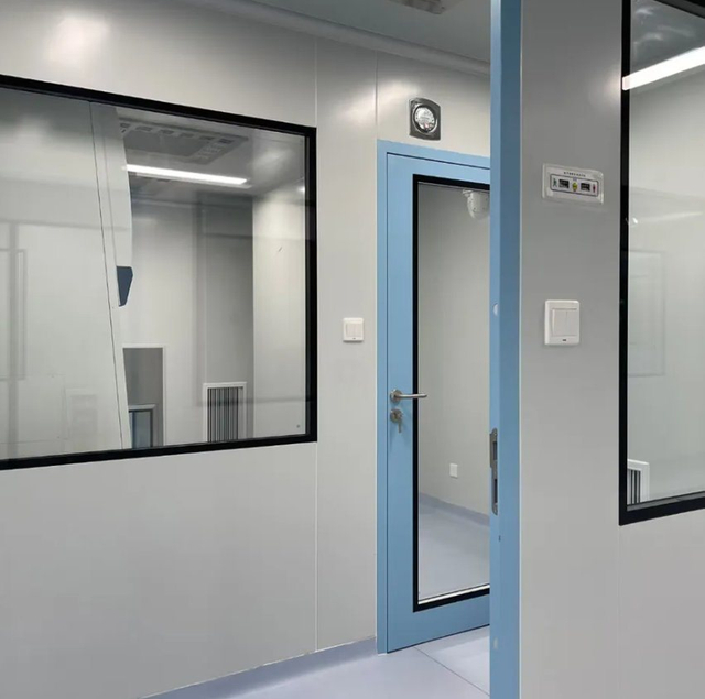 Sound Insulation Clean Room Steel Door Hermetic Clean Room Swing Door