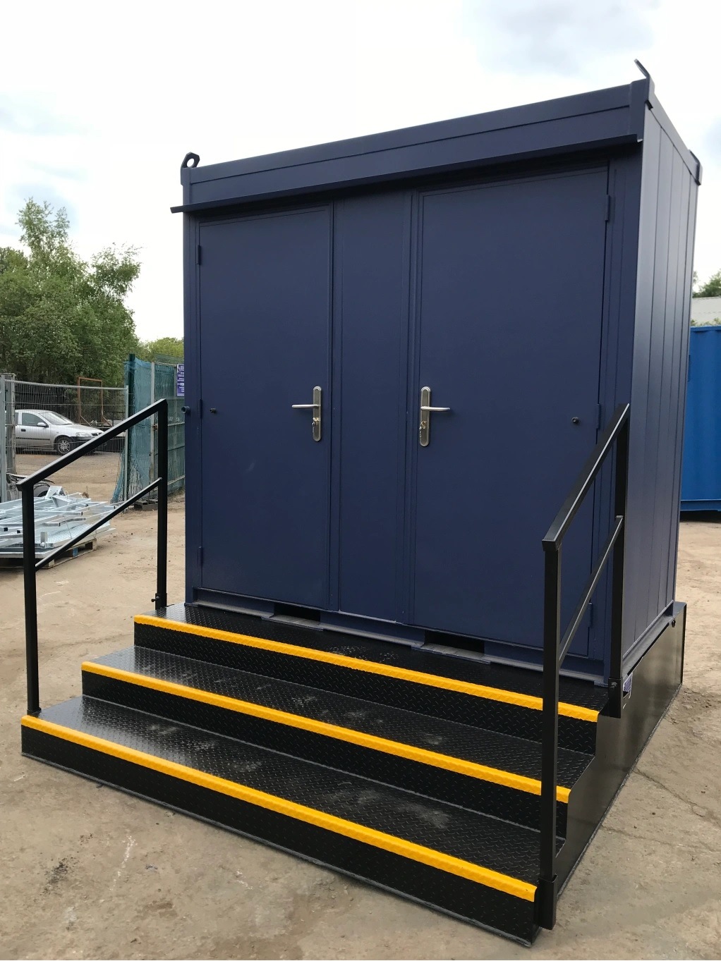 Prefabricated Light Steel Temporary Dormitory Detachable Pre-Framed Steel Door