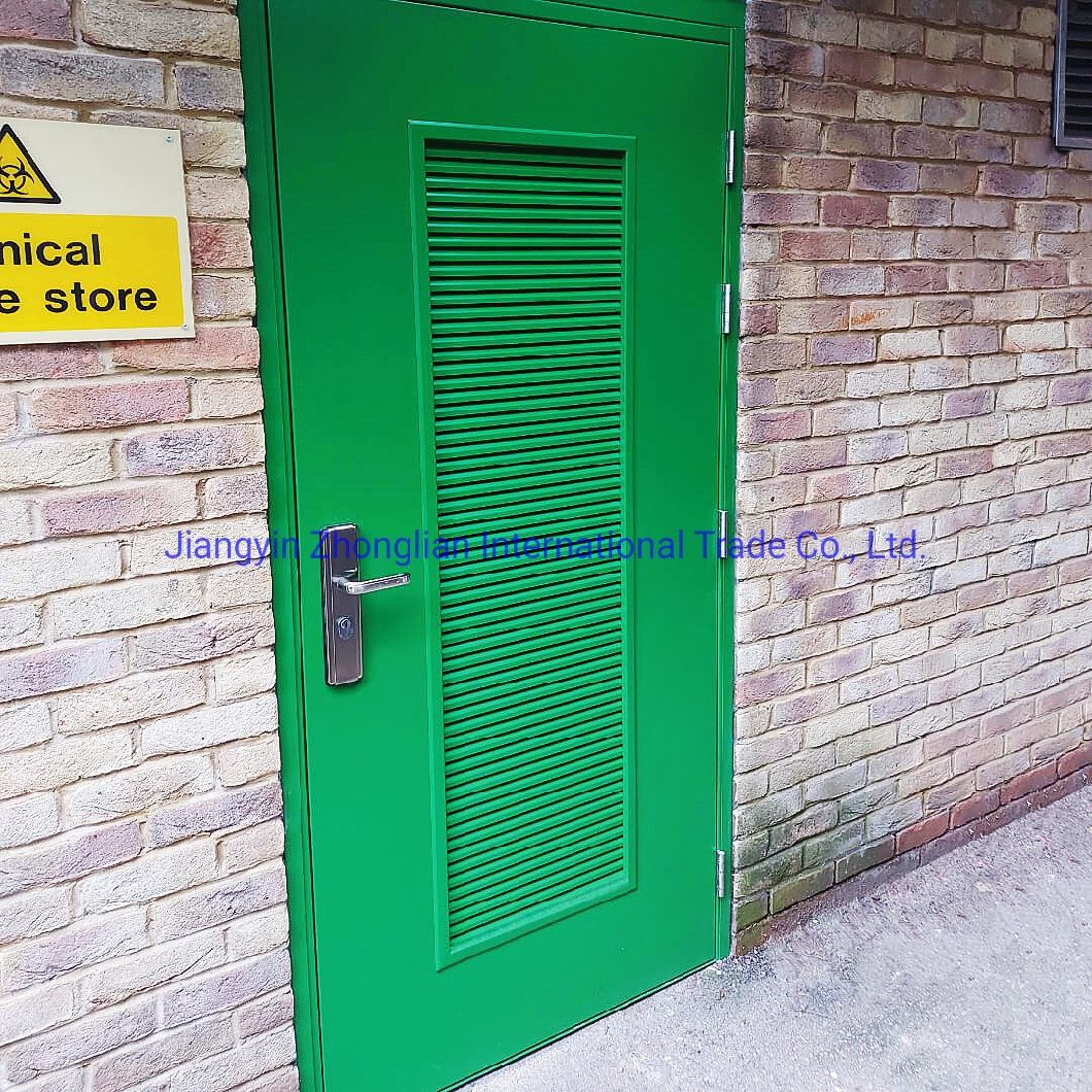 2022 Made to Measure Steel Louver Doors Custom Security for House