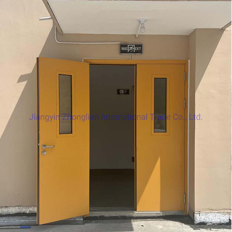 90 Minute Fire Rated Steel Doors for Hotel Guestroom Entry