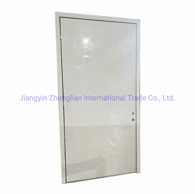 Made in China Customized Design Exterior Steel Square Tube Frame Door