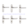 High Quality Ss Key Cylinder Bathroom Escutcheon Stainless Steel Lever Lock Mechanic Door Handle