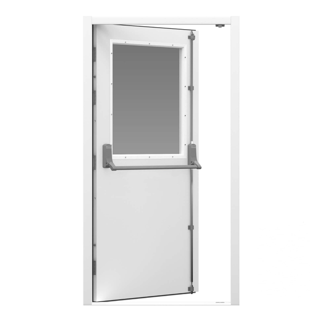 New Emergency Escape Glass Fire Doors Glazed Fire Exit Doors (Security) Sample Customization