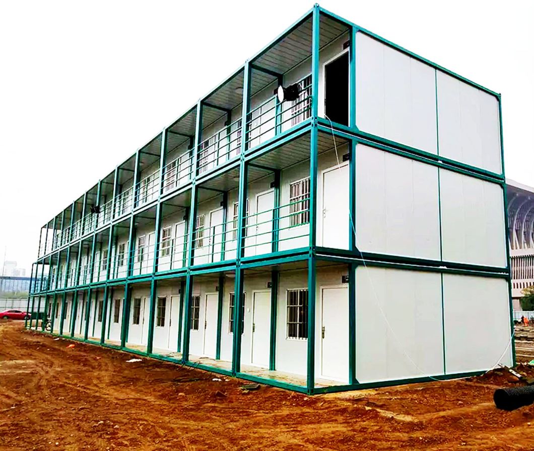 Modern Prefab Container Prefabricated Houses Prefabricated Homes Office Building Steel Door or Aluminium Alloy Door