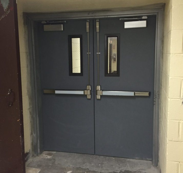 Good Price 60mins Galvanized Fireproof Door Fire Rated Steel Door