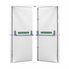 Security Fireproof Stainless Emergency Exit Entry Fire Rated Steel Door with Escape Lock