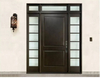 Cheap Price Anti Theft Hinged French Swing Steel Double Entry Doors with Security