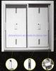 Wholesale Aluminum Windows High Security Steel Window Shutter with Astragal Strip Container Shutter
