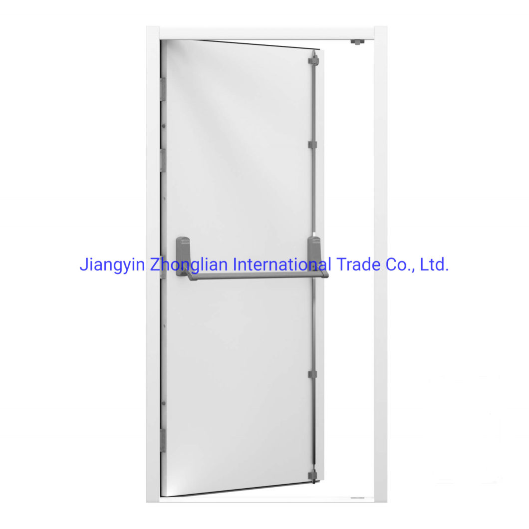 Safety Fireproof Sound Insulation Emergency Steel Door with Escape Lockset