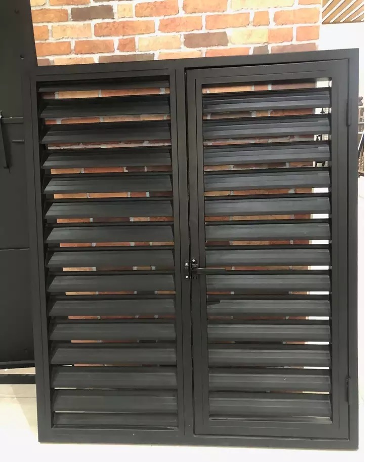 Galvanized Steel and Aluminum Alloy Shutter Louver Windows and Doors