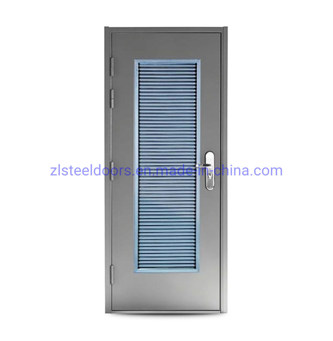 2022 Modern Style Louvered Shipping Container Steel Doors Steel Louver Doors