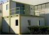 Security Door for Prefabricated Steel Warehouse Structure