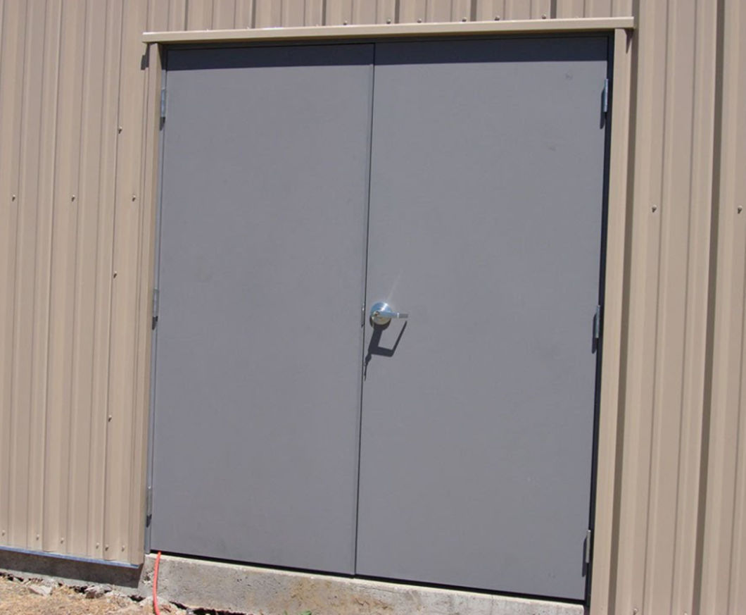 2022 Popular Design Custom Made Hollow Metal Commerical Doors