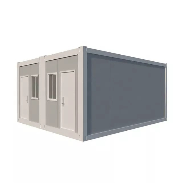 2022 Hot Sale Quick Assemble Waterproof Prehung Door Simple Style Prefabricated Container House Flatpack