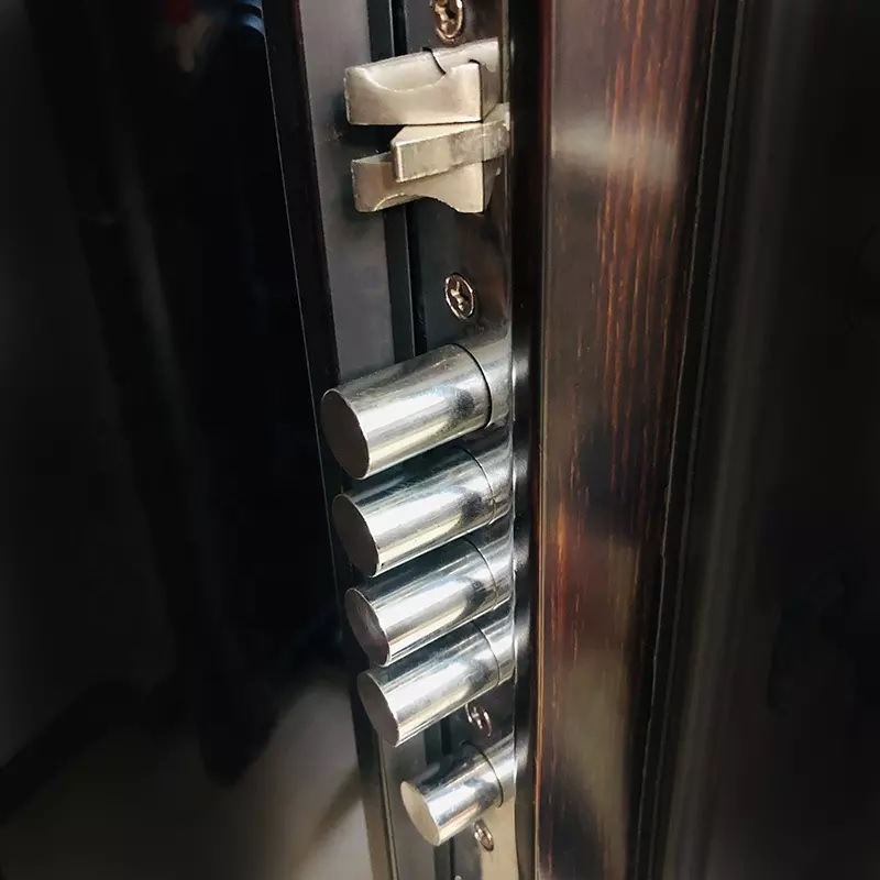 High Quality Custom Entry Modern Steel Security Door Design for Residential Apartment Villa