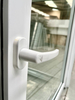 Manual Operated PVC Shutter with Alu Adjustable Blinds