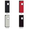 Single Aluminum Swinging Traffic Door with Window Opening Panel