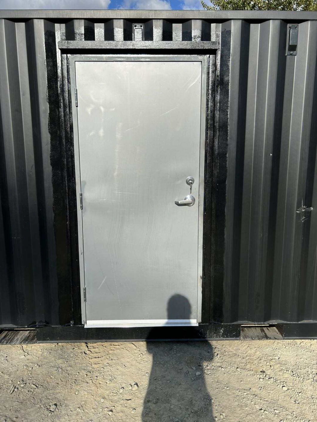Us Container Houses Doors Prefabricated House Steel Structure Container Steel Door