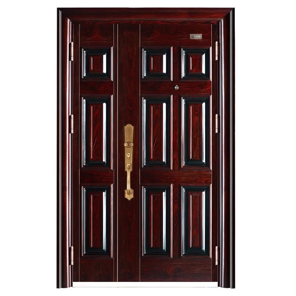 High Quality Exterior House Door Security Steel Door