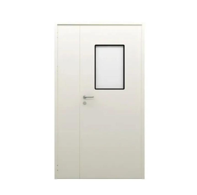 ISO Stainless Steel Swing Clean Room Door Hospital Door Steel Sliding Double Doors