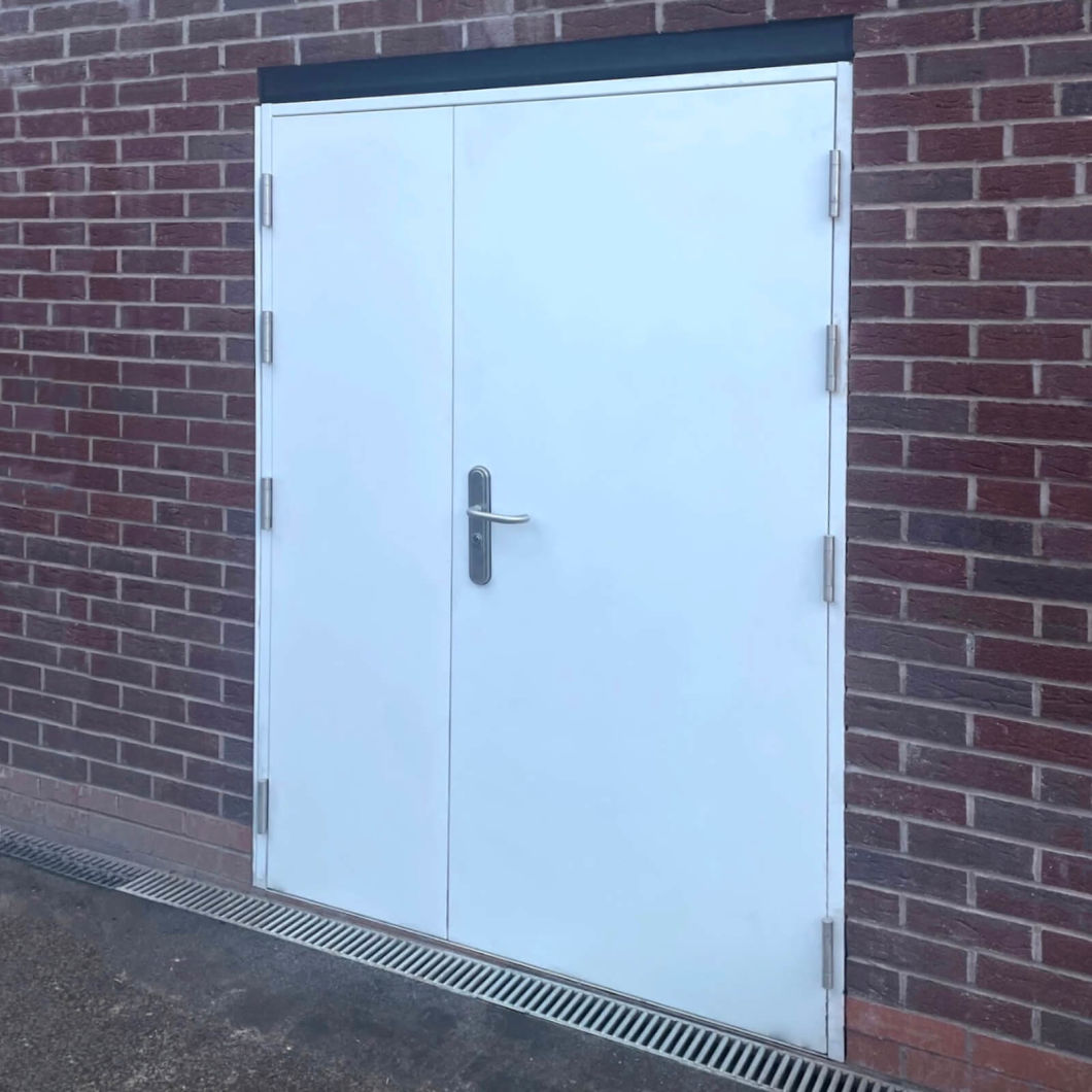 Morden House Garage Steel Door with Mutiple Point Locking