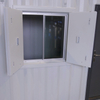 Latest Hot Selling Customized Steel Double Leaf Swing Door Window Shutter for High Cube Expandable Prefab Shipping Container House