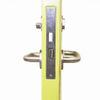 2100*1000mm CE Factory Sell Hollow Metal Fire Proof Steel Door with Glass Vision
