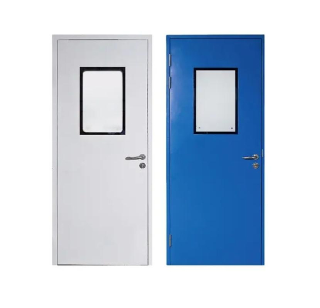 2023 Modular Clean Room Steel Door Industrial Food Factory Door Factory