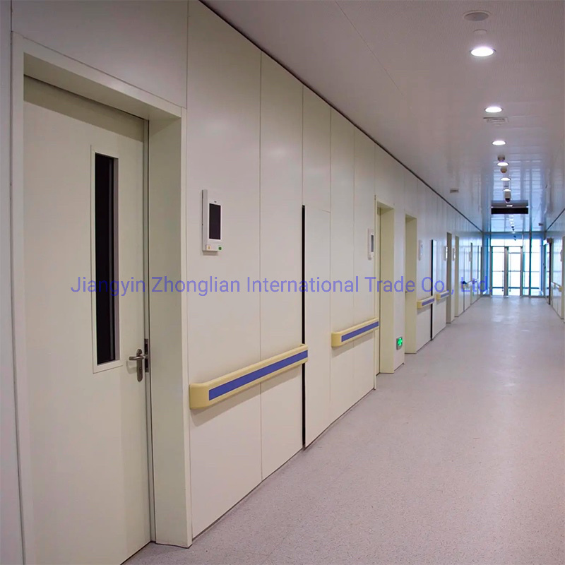 Cleanroom Sandwich Panel Door with Interlocking System