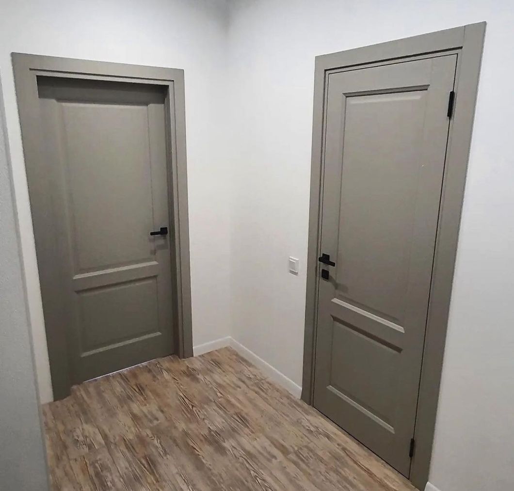 Easy Assembly Fire Rated 6-Panel Textured Molded Interior Prehung Door Unit