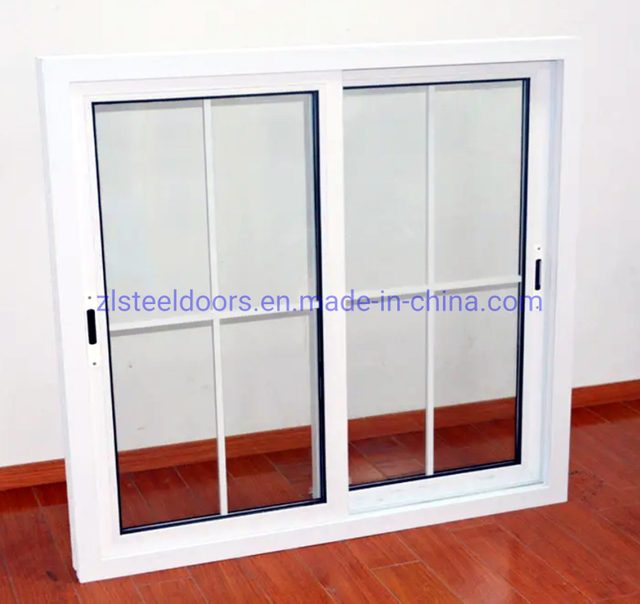 Home Security Hurricane Impact Double Glazed PVC Profile UPVC Windows and Doors Frame Glass Plastic UPVC PVC Sliding Window