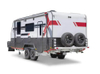 12 FT Toy Hauler off-Road Caravan Door