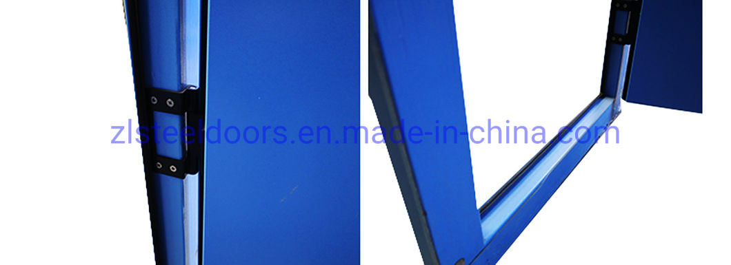 Modern Single Doors Commerical Prefabricated Prehung Doors Steel Doors Modern Style Hollow Metal Doors