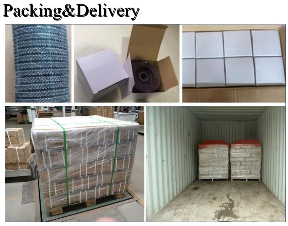 Customized Metal Grinding Abrasive Tools Calcined Aluminium Oxide Buffing Wheel Flap Disc