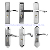 High Quality Ss Key Cylinder Bathroom Escutcheon Stainless Steel Lever Lock Mechanic Door Handle