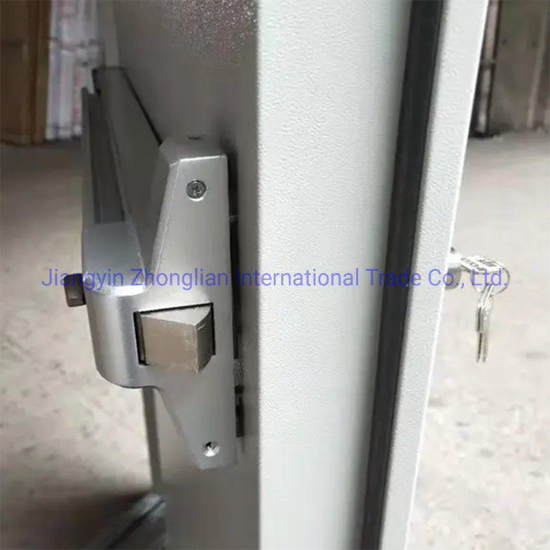 Security Fireproof Stainless Emergency Exit Entry Fire Rated Steel Door with Escape Lock
