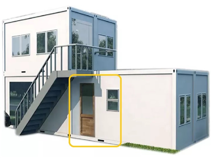 Sound Insulation Prehung Door for Prefab Construction Dorm