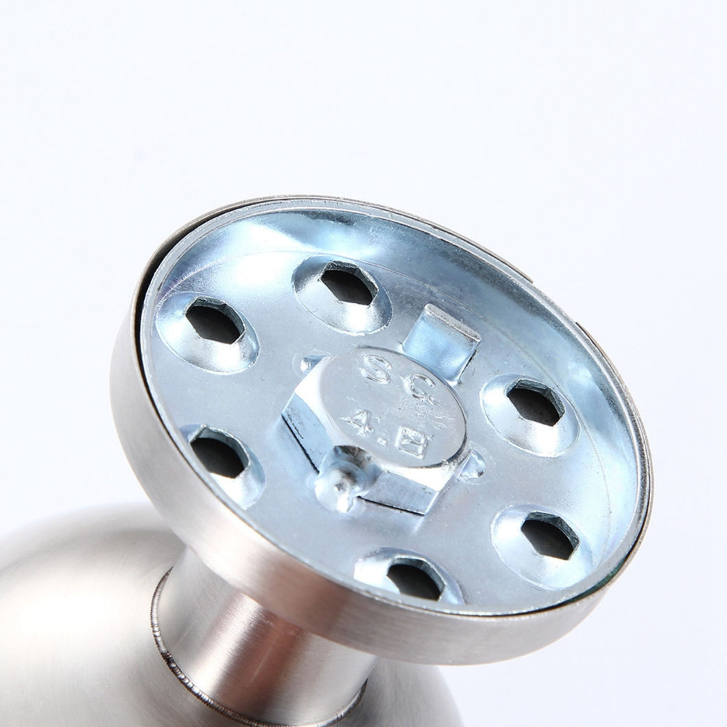 Round Ball Shape Stainless Steel Fixable Door Handle for Entrance