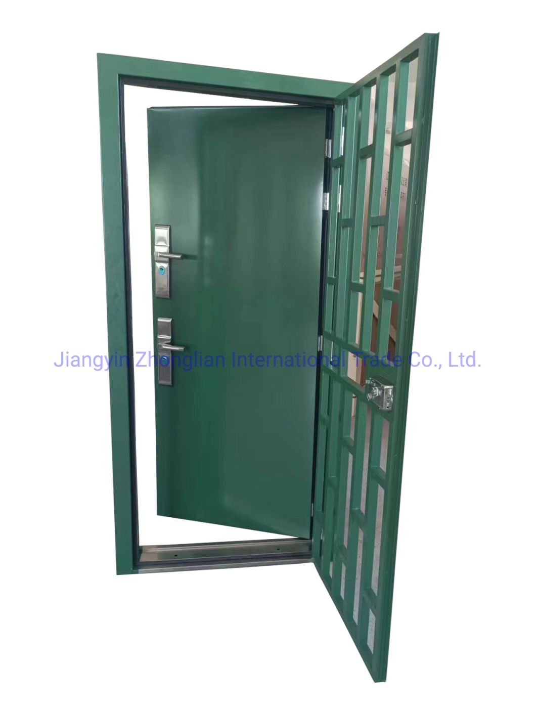 New Design Morden Double Security Steel Door with Double Security Door with Double Security Lock