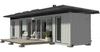 Security Door for Prefabricated Steel Warehouse Structure