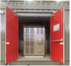 Metal Double Leaf Customized 1 Hour Fire Proof Door with Push Bar