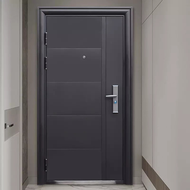 American Design Black Modern Pivot Door Front Entry Doors Noise Resistant Doors