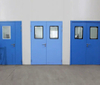 Double Purification Door of Steel with View Window