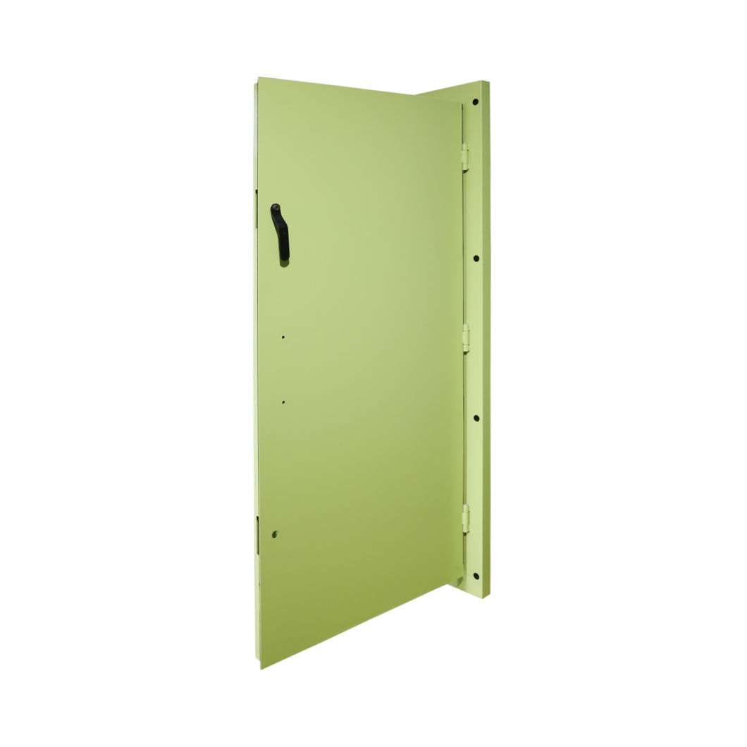 Swing Steel Airtight Door, China Flush Color Spray Steel Doors