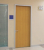 Hospital Patient Room Door with Pull Handle