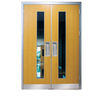 Hospital Patient Room Door with Pull Handle