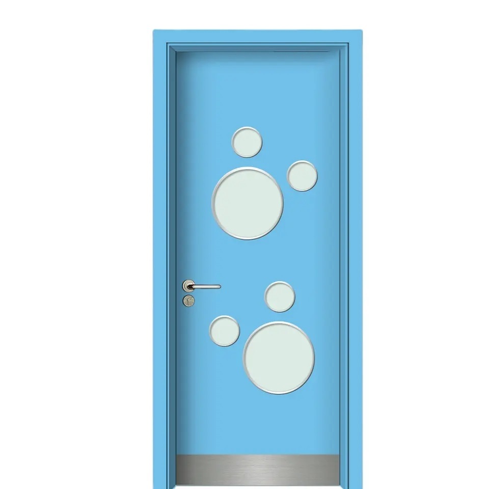 Latest Design Waterproof Soundproof Fire Rated Prehung Interior Room Door