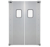 Restaurant Doors Stainless Steel Self-Closing Double-Acting Metal Swinging Kitchen Food Factory and Warehouse Traffic Doors
