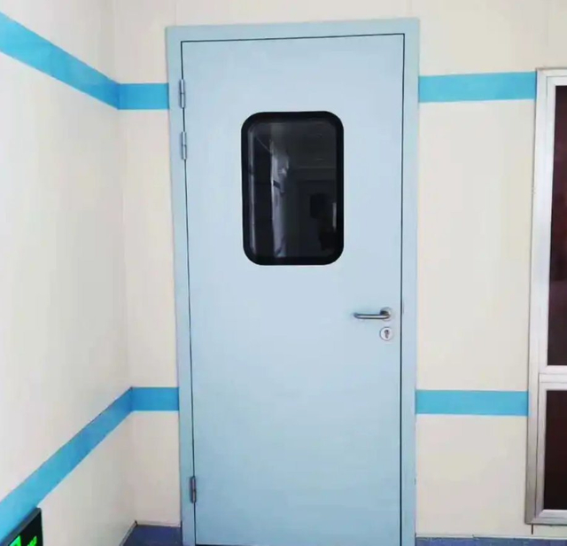 GMP Steel Clean Room Door Steel Hospital Door HPL Door for Pharmaceutical Factory Building