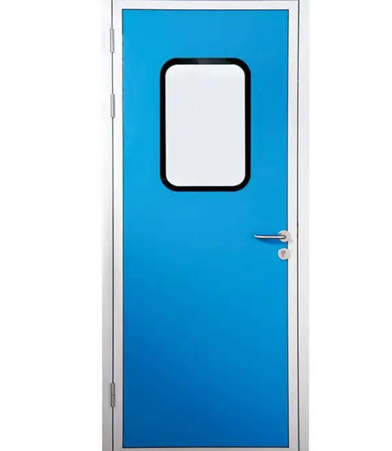 Blue Dust Free Cleanroom Hospital Doors